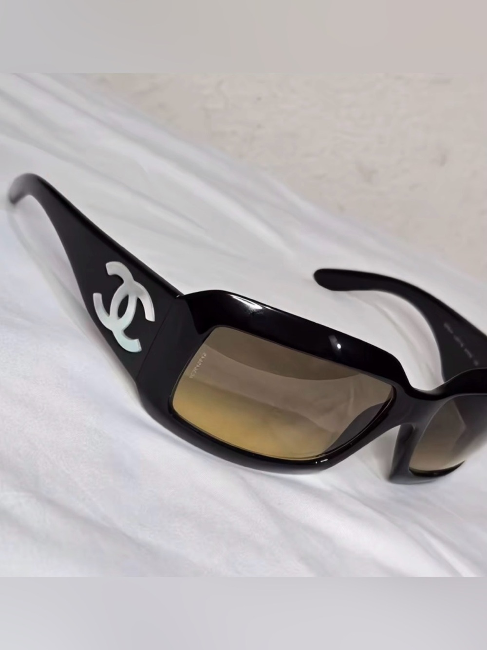 CHANEL mother of pearl sunglasses